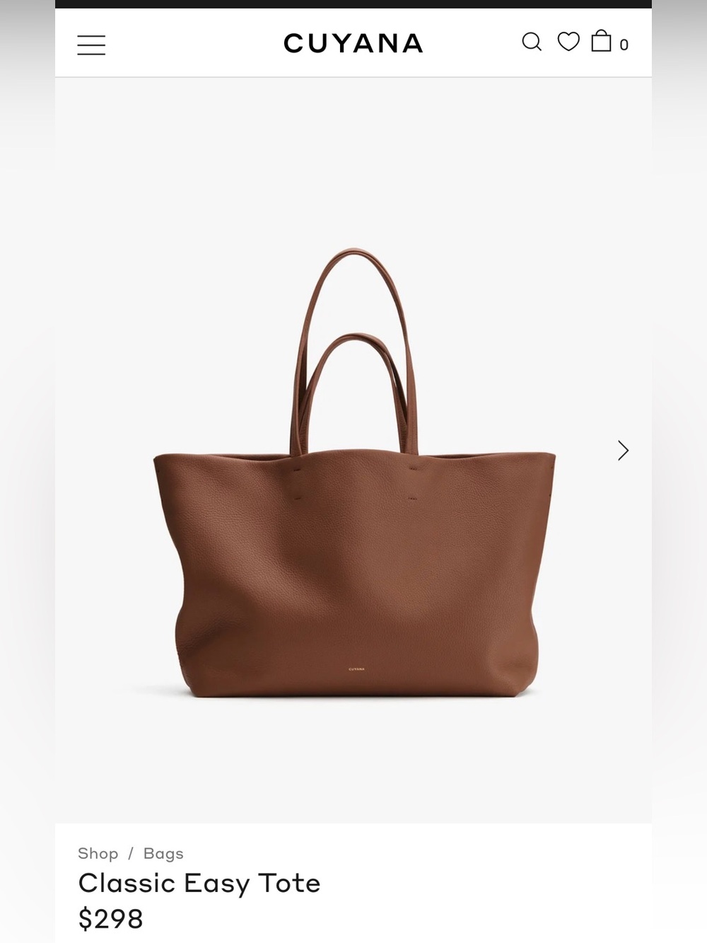 Cuyana Classic Easy Tote